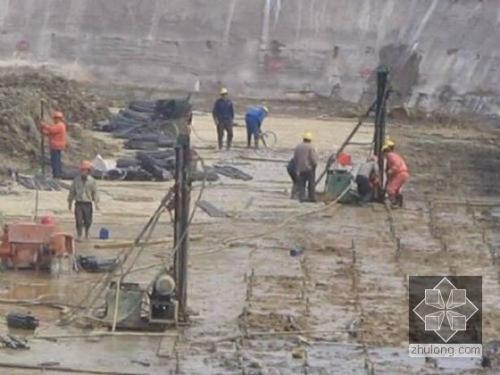 孟津我公司承建北京房山区水池地基注浆加固工程